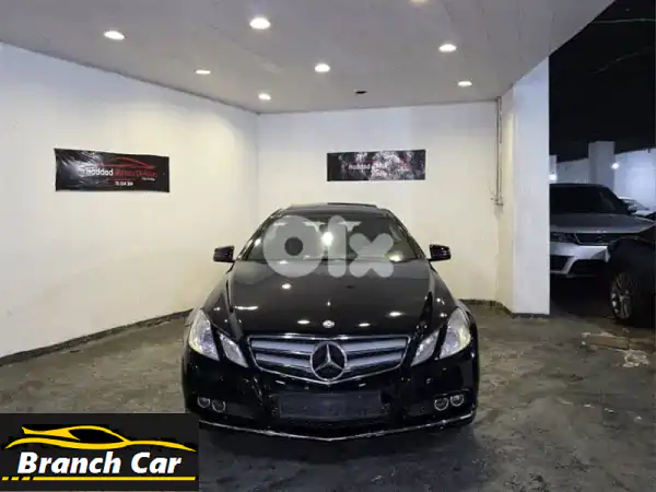 مرسيدس E200 كوبيه 2011 - بحالة ممتازة! 65,000 كم فقط -...