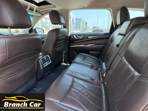 إنفينيتي qx602015 (أحمر) مع مسافة 129,700 كم. خيارات كاملة تشمل عجلات سبائك، أجهزة استشعار، ...
