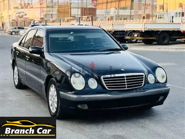 مرسيدس بنز E240 موديل 2000 - جوهرة كلاسيكية بحالة ممتازة