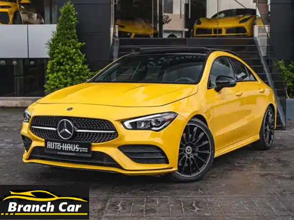 مرسيدس CLA 250 4MATIC 2020 - أصفر ذهبي ليلي! (نايت باك)