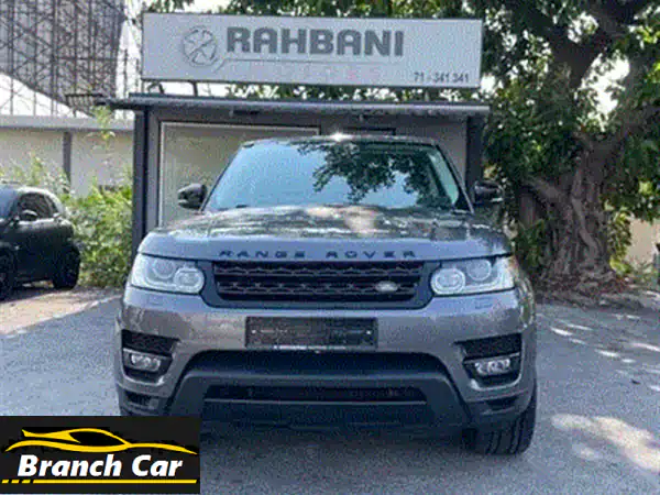 رينج روفر سبورت V8 ديناميك 2019 سوداء - بحالة ممتازة! (كشف كارفاكس نظيف)