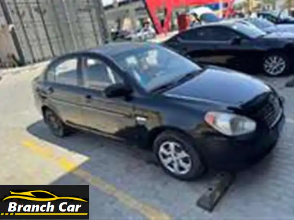 هيونداي أكسنت 2008 سوداء - بحالة ممتازة! فرصة لا تُفوّت!