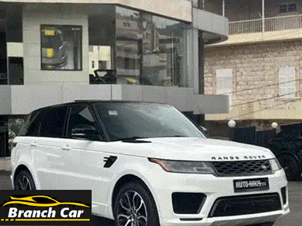 رينج روفر سبورت V8 سوبر تشارجد 2018 - بيضاء أنيقة، حالة ممتازة!