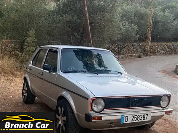 فولكس واجن GTI 1983 - قطعة تحفة كلاسيكية للبيع أو المقايضة!