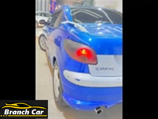 بيجو 206 CC 2006: كابورليه أنيقة، بحالة ممتازة! (فرش جلد، جنوط رياضية)
