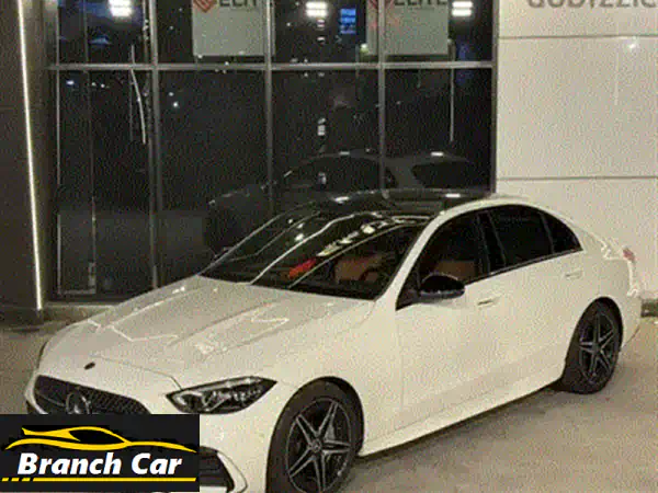 مرسيدس بنز C200 AMG 2023 -  فابريكا بالكامل!  كم 1700 فقط!  فرصة ذهبية!