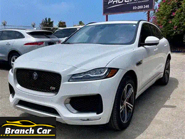 جاكوار F-Pace 2018 بيضاء - فرصة ذهبية بسعر لا يُقاوم! (وارد كاليفورنيا)