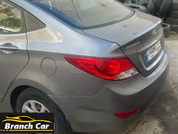 هيونداي أكسنت 2015 - أزرق ملكي، بحالة ممتازة! فرصة...