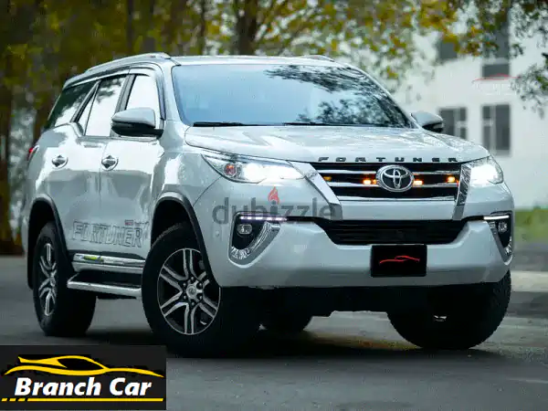 Toyota Fortuner 2019  White  Excellent Condition  Super Comfort