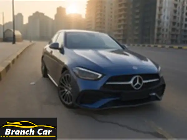 مرسيدس C180 AMG Line 2025 - كالجديدة! 168 كم فقط - فرصة نادرة!