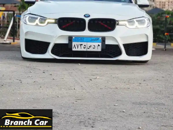 bmw f30316 i موديل 2014  sport line (أعلى فئة) عداد 105,000...