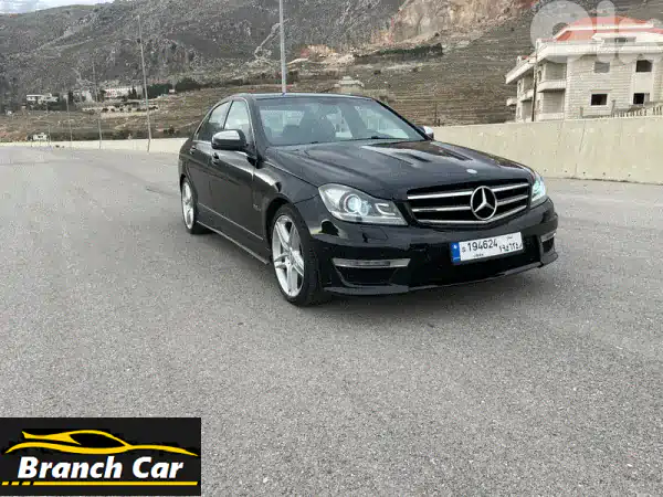 مرسيدس بنز C350 W204 موديل 2008 -  فخامة 63 AMG بسعر لا يُصدق!