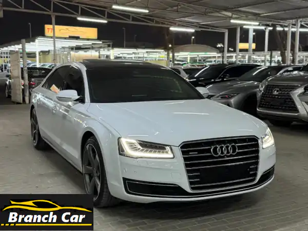 أودي A8 L V8 خليجية 2018 - بحالة الوكالة! (عجمان)