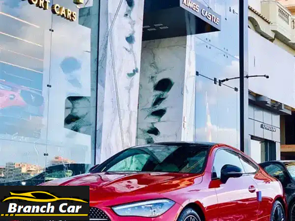مرسيدس بنز CLA 200 Premium Plus 2024 -  أحمر فخم، تجهيزات فاخرة!