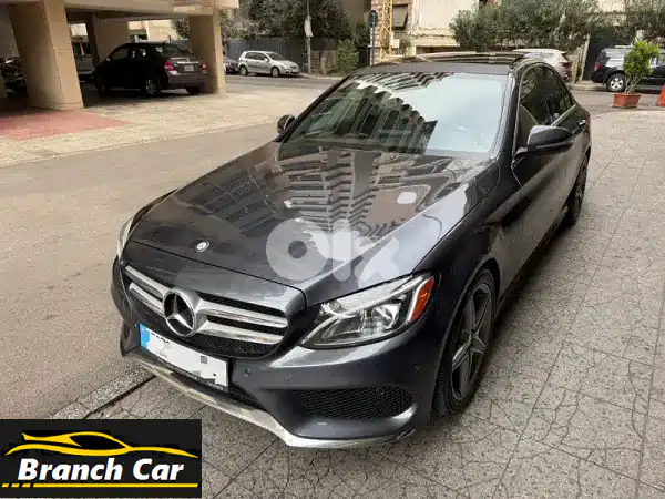 مرسيدس بنز C400 AMG-Line 2015 - فخامة وأداء استثنائي بسعر...