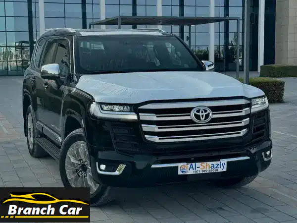 تويوتا لاند كروزر VXR 2025 -  الرفاهية والمتانة في...