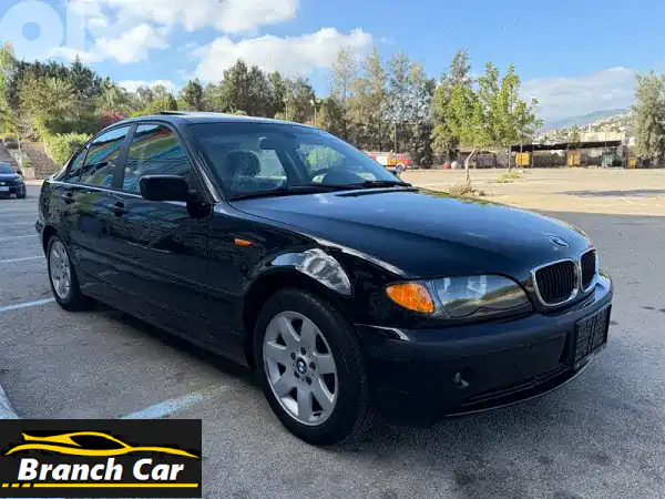بي ام دبليو 325i 2004 🖤 أسود فاحم - حالة ممتازة - سعر...