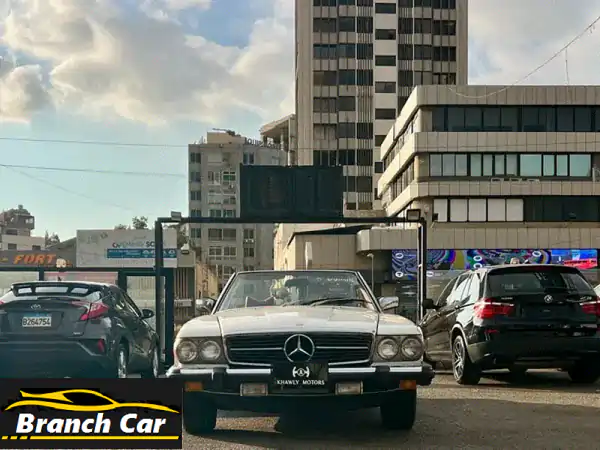 مرسيدس SL450 المكشوفة 1978 - قطعة فنية كلاسيكية للبيع!