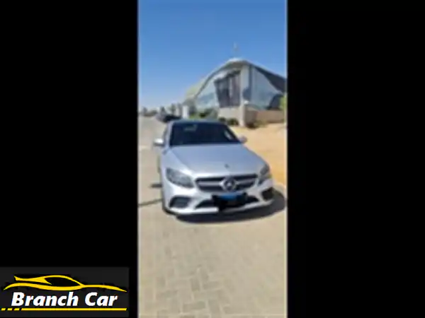 مرسيدس C300 2020 ✨  فخامة ألمانية في قلب الشيخ زايد!  سارع بالحجز!