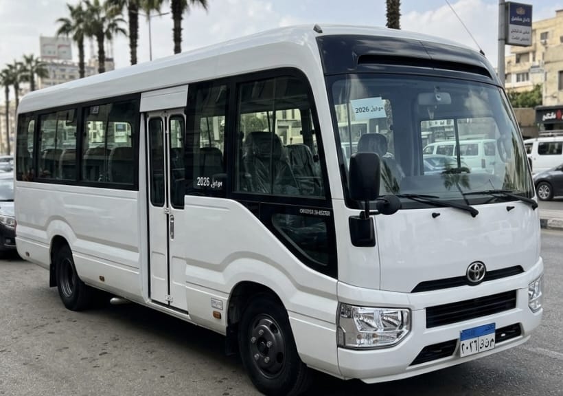 إيجار ميني باص تويوتا كوستر 2024 | رفاهية بلا حدود...