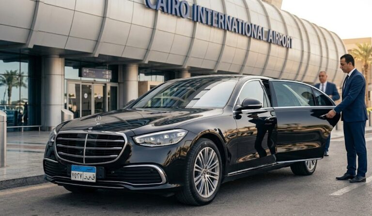 		  		  استقبال وتوديع مطار القاهرة | ليموزين...