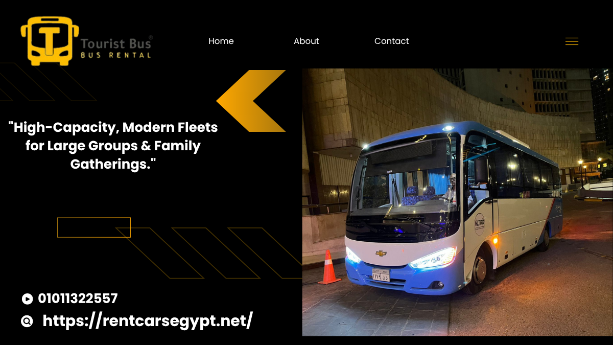 إيجار باص شيفروليه سياحي VIP لنقل الوفود...