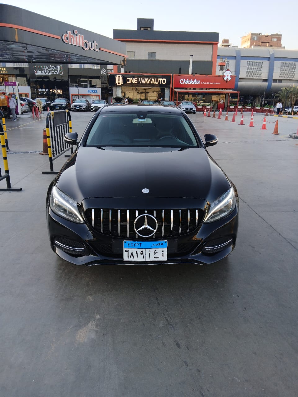 Rent a Mercedes C180 with Driver for Seamless Business Trips.