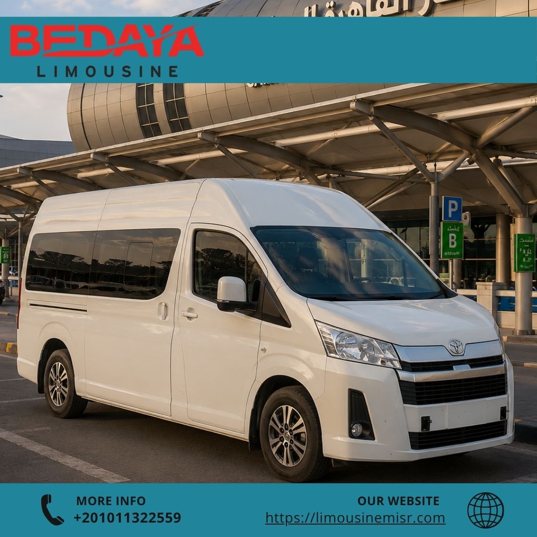 Rent Toyota Hiace with driver tailored for families from Aphrodite Hotel straight to the airport.