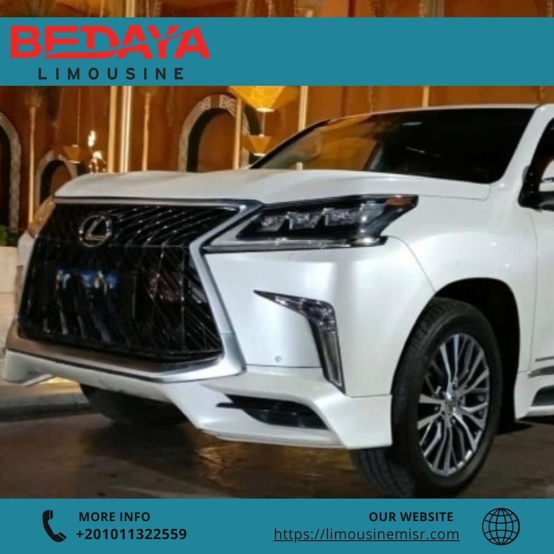 We provide you with a luxurious Lexus 570 and a driver for VIP airport pickups and drop-offs from the Four Seasons Nile Plaza Hotel.