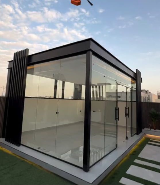 بناء مجالس زجاجيه