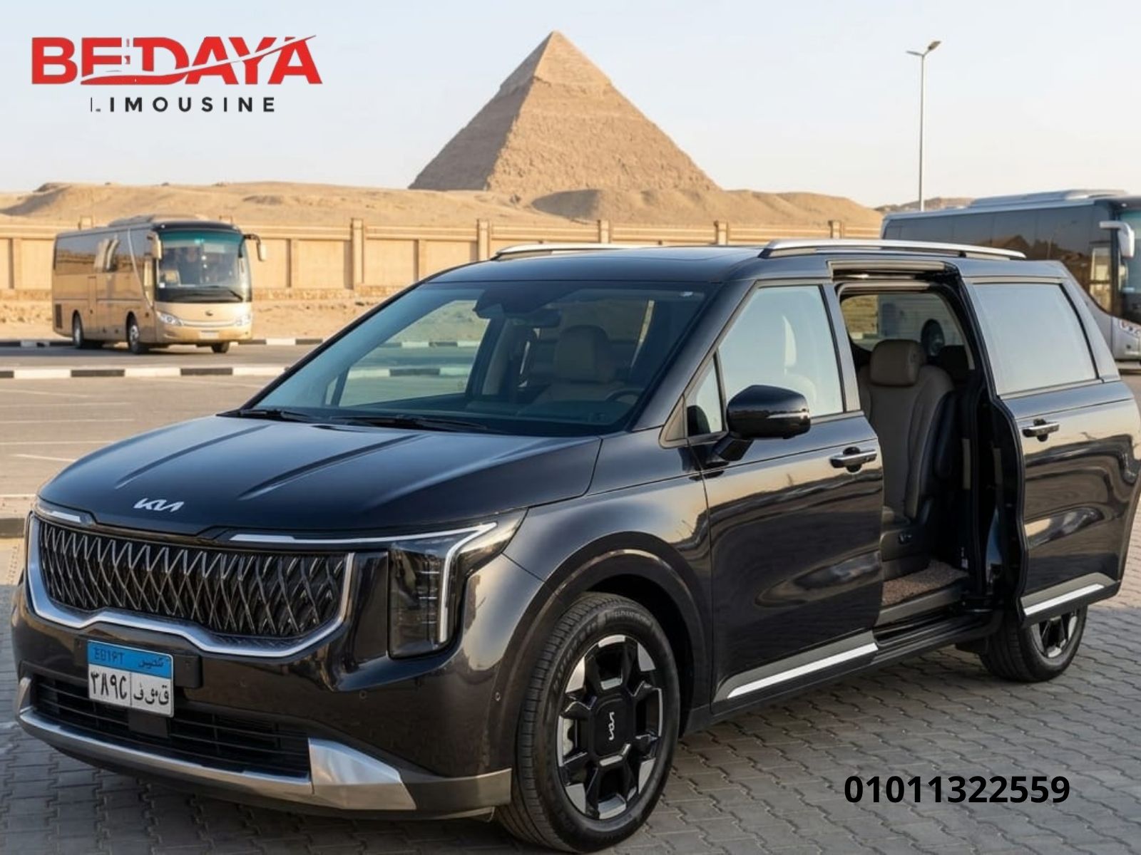 Rental Kia Carnival: Cairo Airport to New Alamein! ✈️🏙️