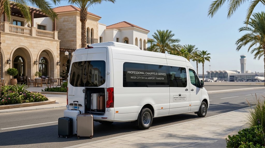 Minibus Rental with Driver from Nasr City to Cairo International Airport – Private...
