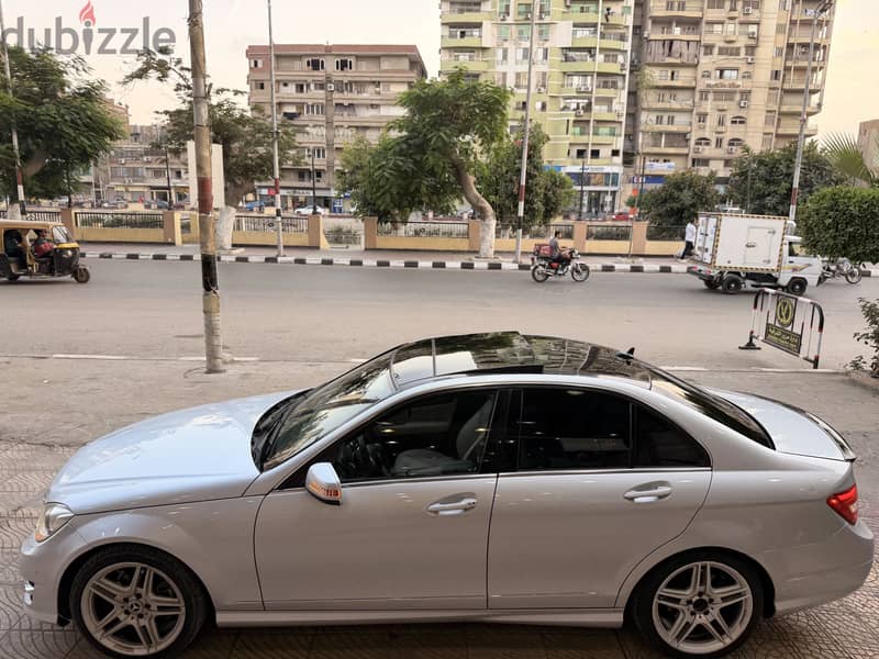 MERCEDES C 200 AMG 2013 KM 140,000 FACTORY PAINT
