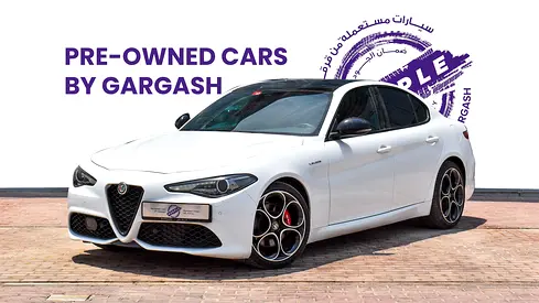 Alfa RomeoGiuliaVeloce0% DP | AED 1,825/Month | Alfa Romeo | Giulia Veloce | 2022 | Gargash Warranty and Service20228,089 kmLeft HandGCC...