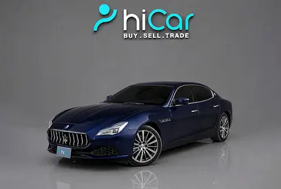 14AED104,950premiumMaseratiQuattroporteBaseAED 2,011 P.M • 0% Downpayment • Maserati Quattroporte • 1 Year Warranty2019120,555 kmLeft...