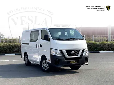 +1620AED49,800Car of the WeekNissanUrvanNV350NISSAN URVAN 2022 / GCC / AUTOMATIC GEAR + 6 SEATER + CARGO VAN + PETROL +  STANDARD...