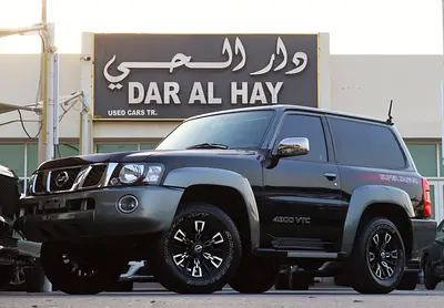 NissanPatrol SafariSuper SafariNissan Super Safari 2023 Black كبسولة202386,000 kmLeft HandGCC SpecsAbu Shagara, Sharjah
