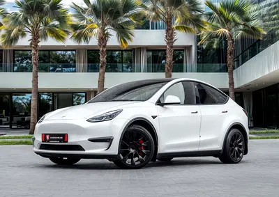 TeslaModel YLong Range2,350 P.M |  Model Y Long Range | 0% Downpayment | TESLA WARRANTY!202486,000 kmLeft HandGCC SpecsAl Quoz, Dubai