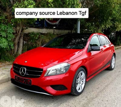 Mercedes-Benz A 200 model 2013 Tgf مصدر الشركة لبنان