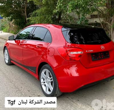 Mercedes-Benz A 200 model 2013 Tgf مصدر الشركة لبنان