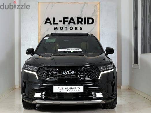 كيا سورينتو هايبرد 2023 كسر زيرو بحالة ممتازه جدا لما ترخص