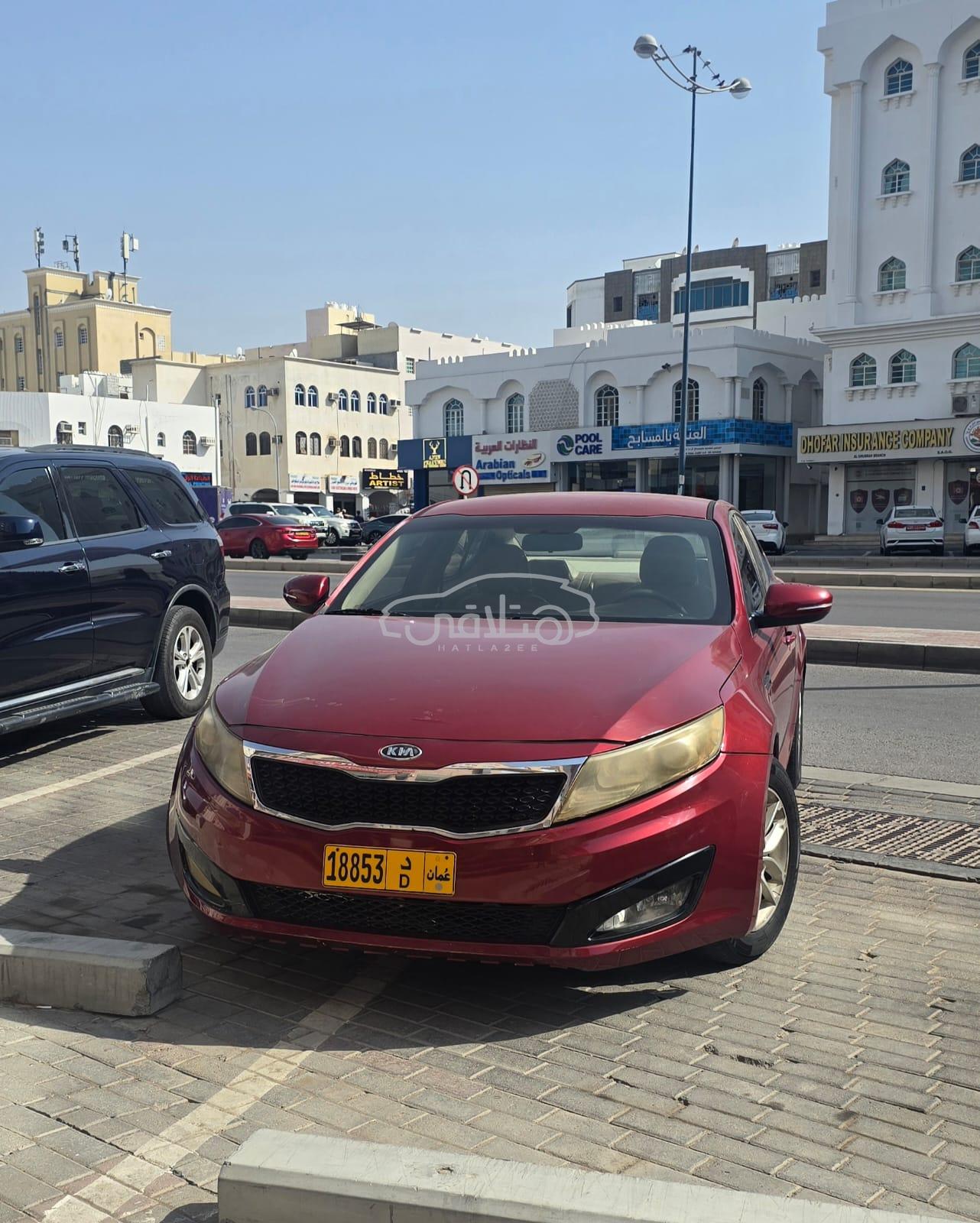 كيا اوبتيما 2012 للبيع الغبرة