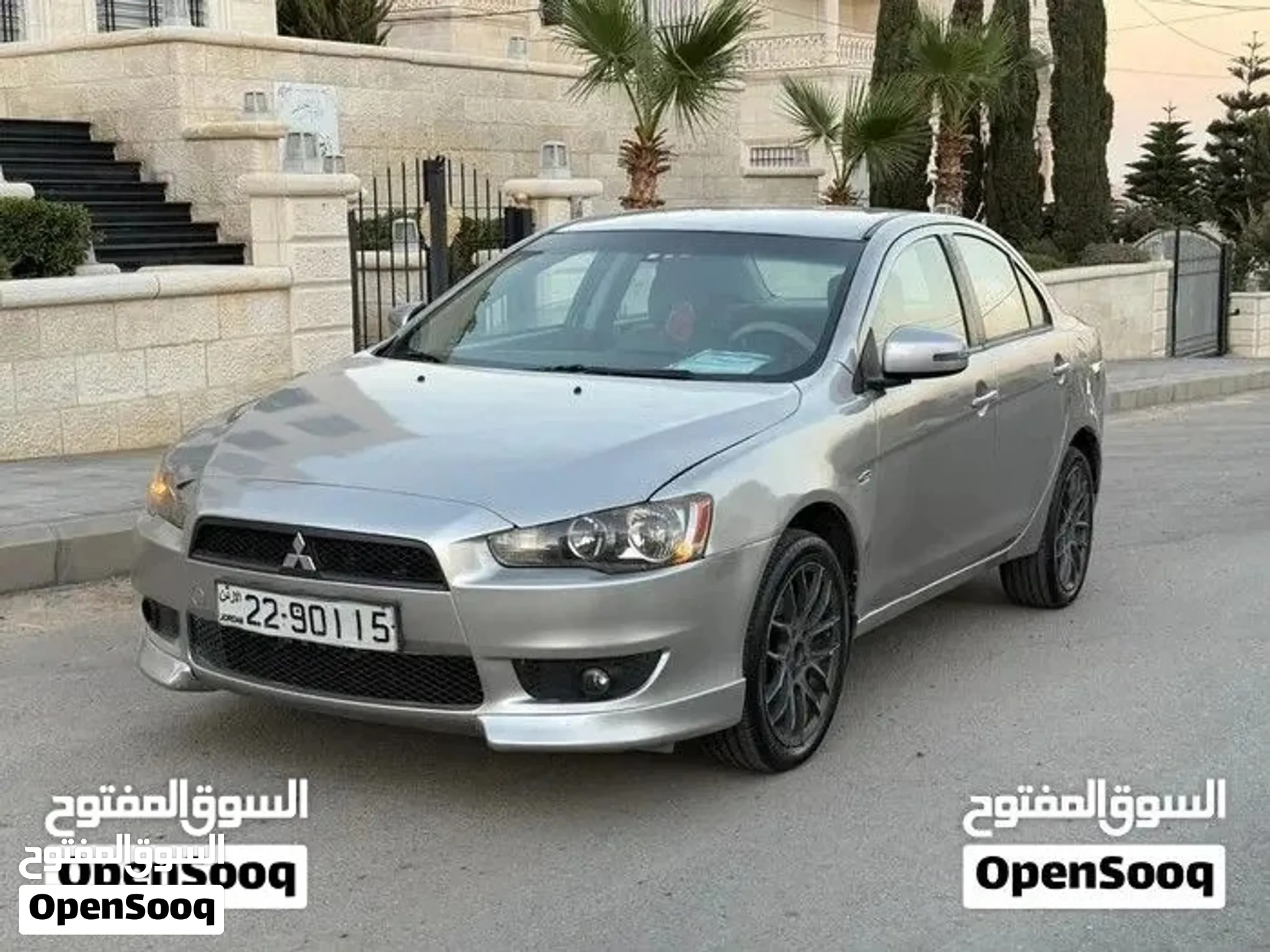 مستوبيشي لانسر الفراشه 2014 لون شمباني مميز فحص 2 جيد بسعر مغري قابل للبدل