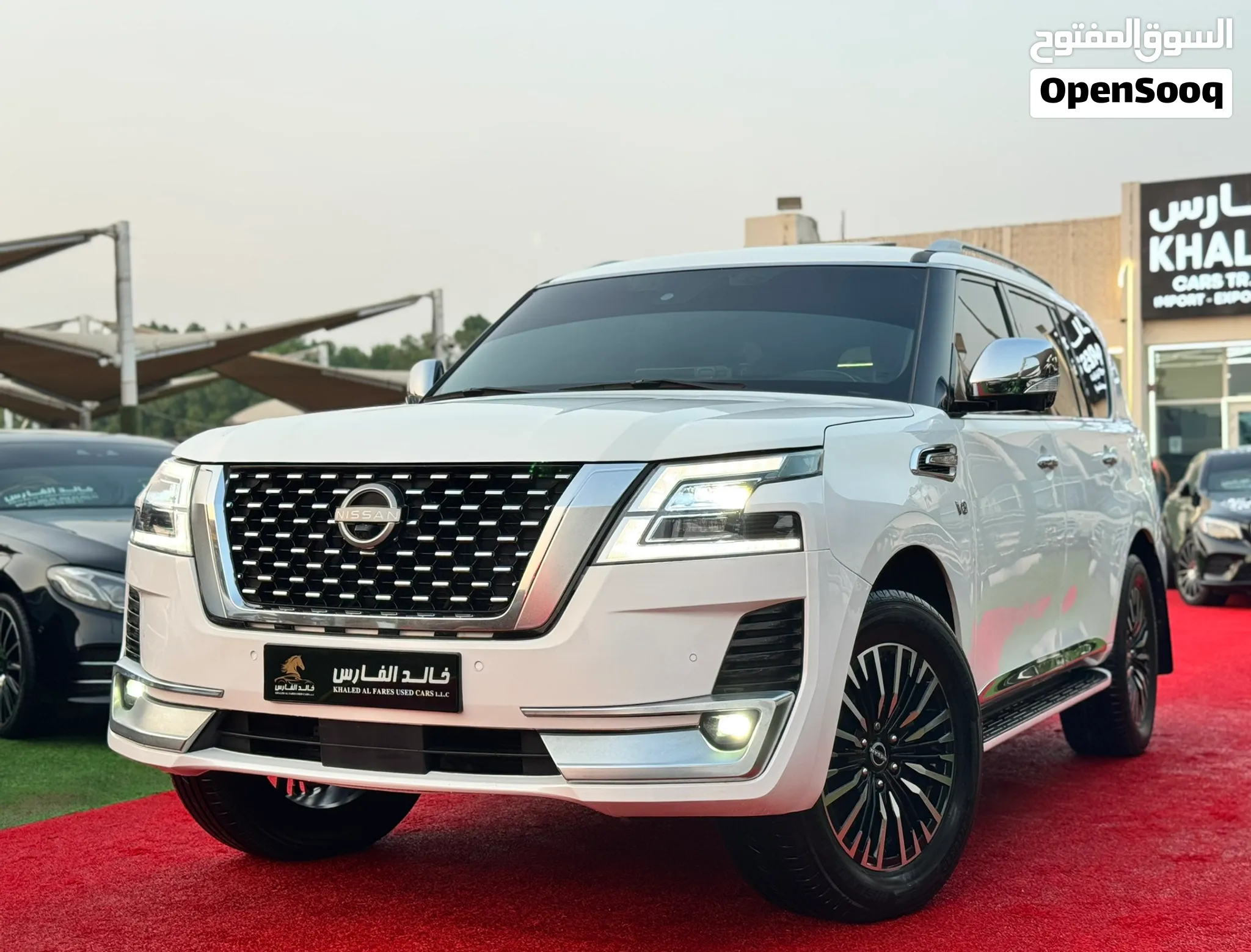 نيسان باترول LE Platinum 2013 محدث 2023 خليجي بحالة الوكالة التامة وسعر عرض ممتاز.