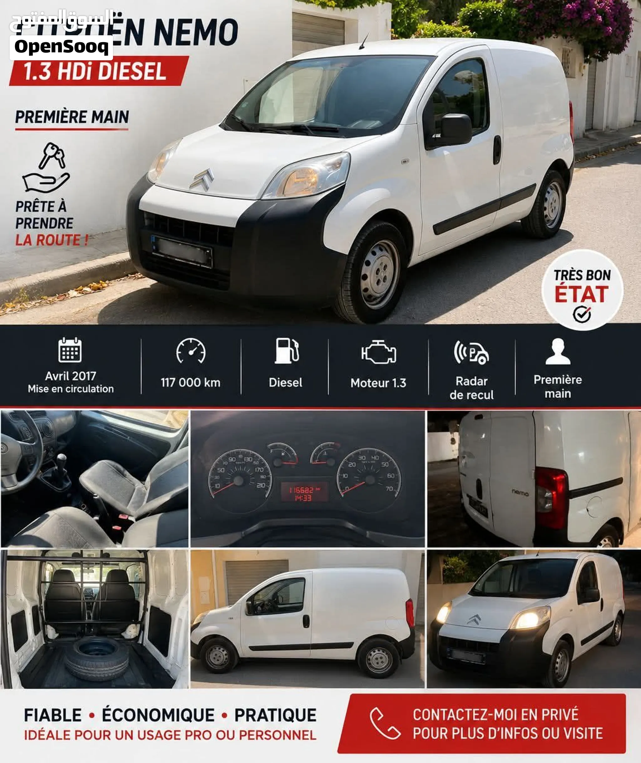 Citroën nemo a vendre