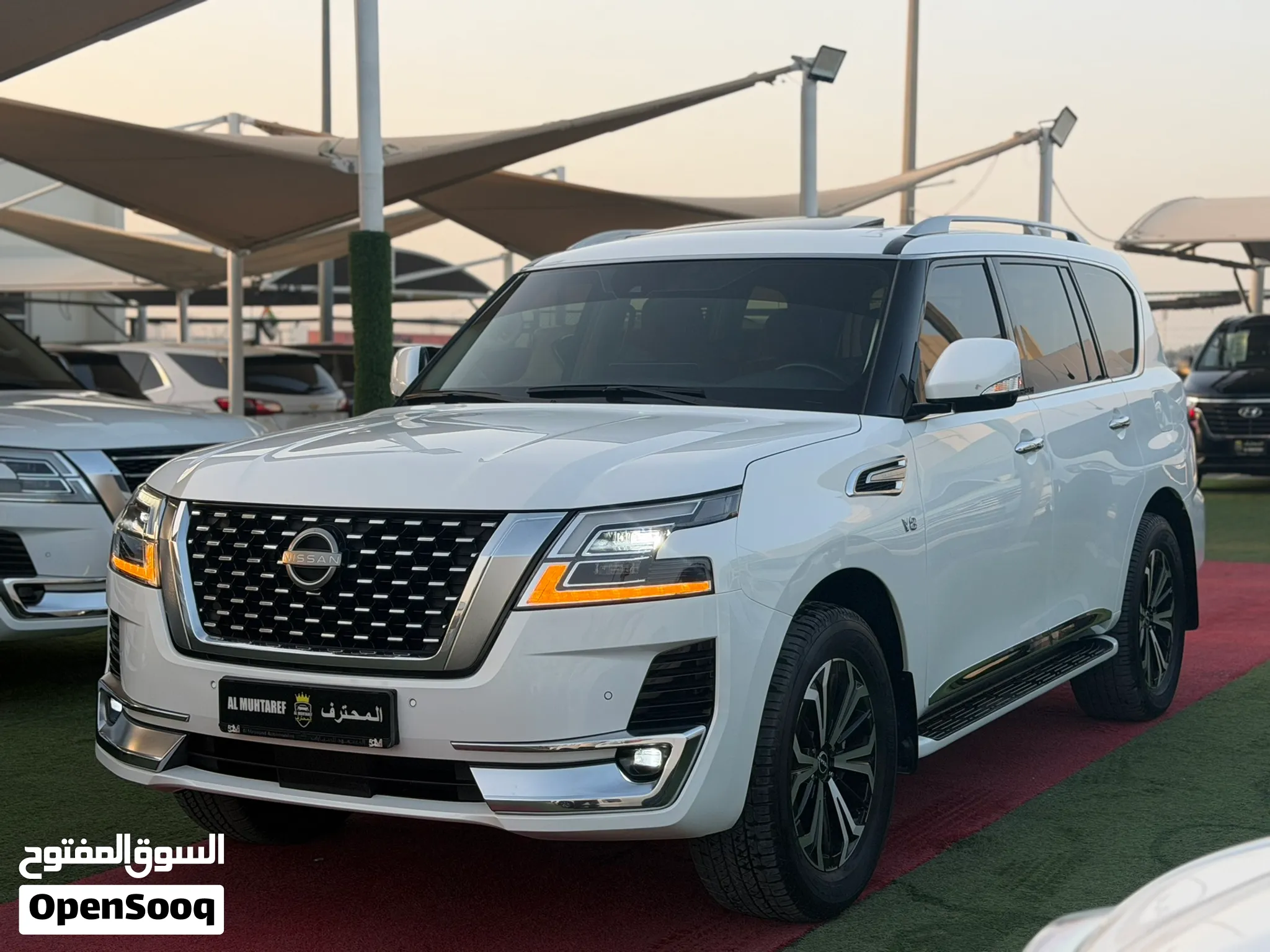 NISSAN Patrol-LETitanium 2022GCC Specs-Excellent Condition- نيسان باترول- خليجي-V8-متاح تمويل بنكي