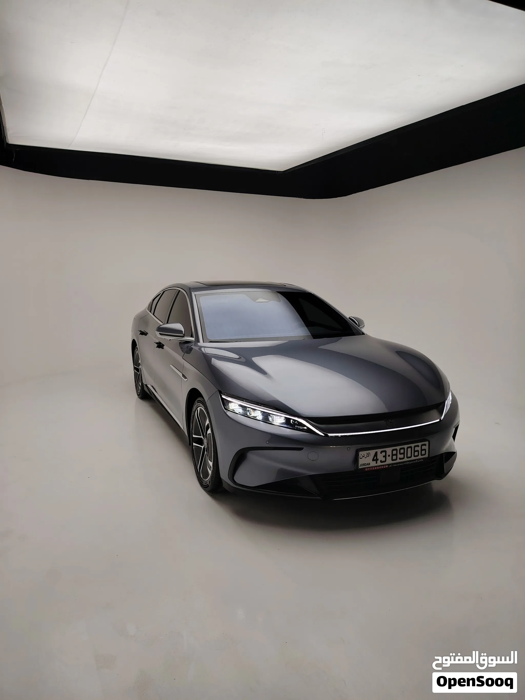 BYD Han 2023 فحص كامل A+ بحالة الوكالة - ممشى 52 ألف كم