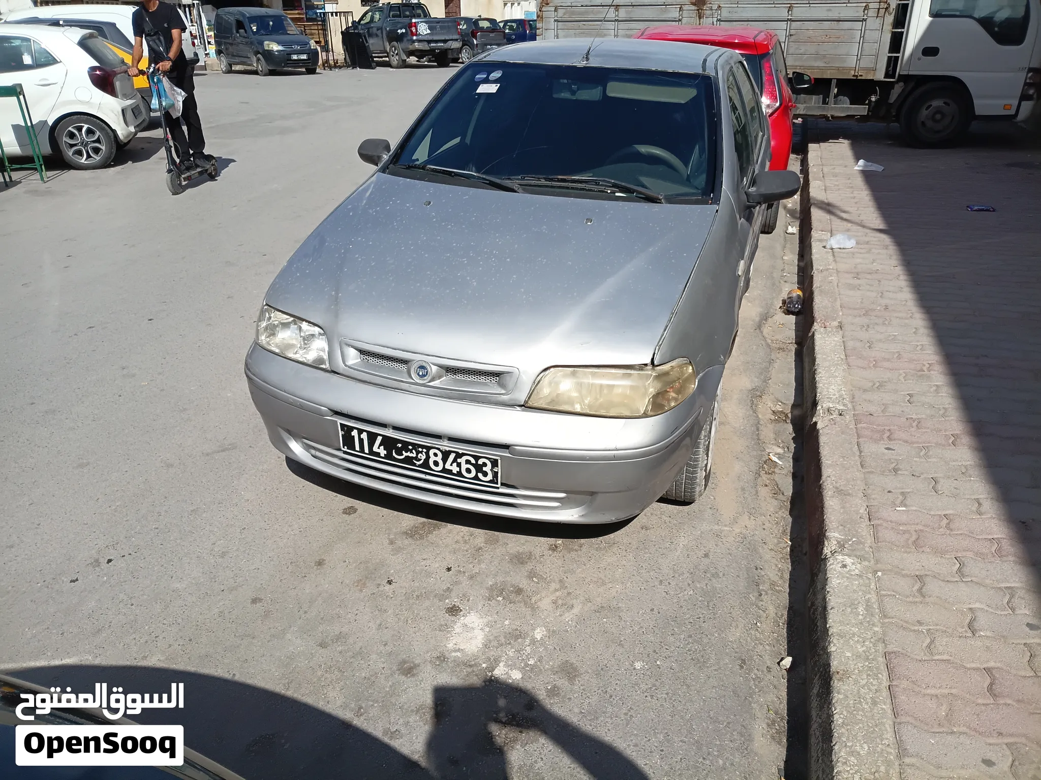 في حالة متوسطة Fiat siena 1 للبيع موديل 2004 5ابواب عائلية