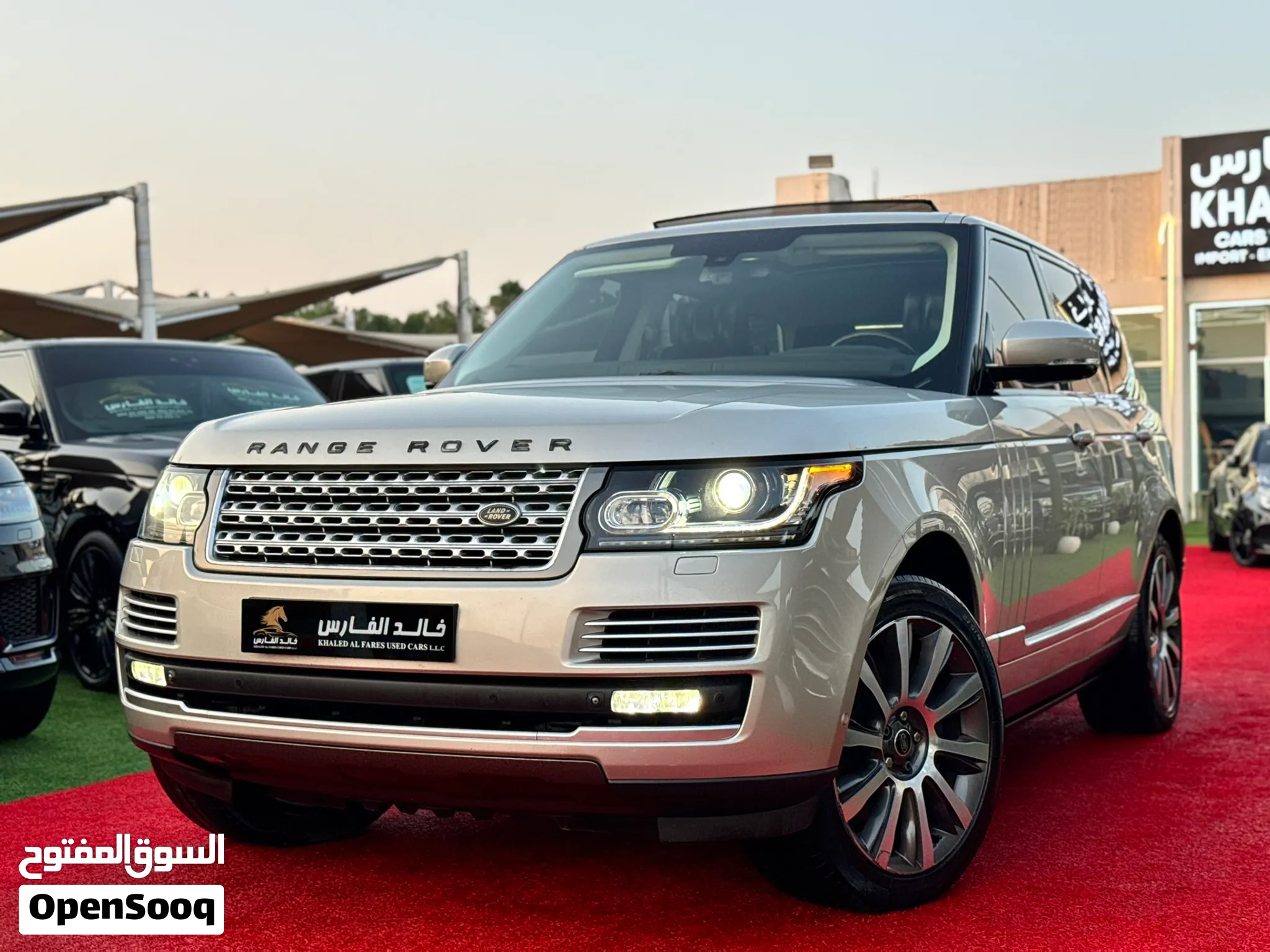 رانج روفر Vogue SE Supercharged 2013 خليجي بحالة الوكالة التامة وسعر عرض ممتاز.