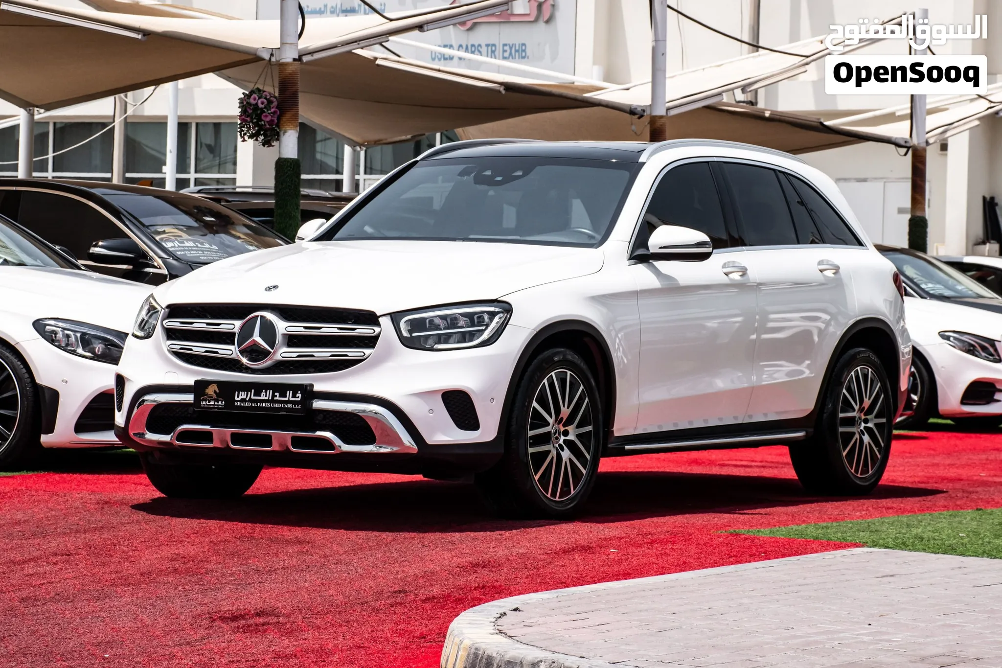 مرسيدس GLC300 2020 كوري كلين تايتل بحالة الوكالة التامة وسعر عرض ممتاز